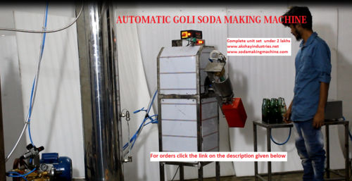 Automatic goli soda making machine