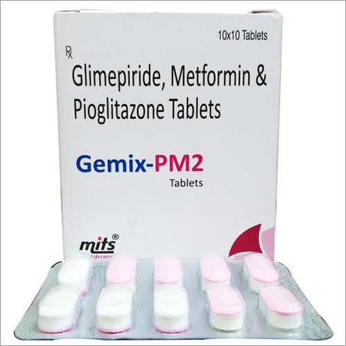 Metformin HCL Pioglitazone Glimepiride