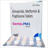 Metformin HCL Pioglitazone  Glimepiride