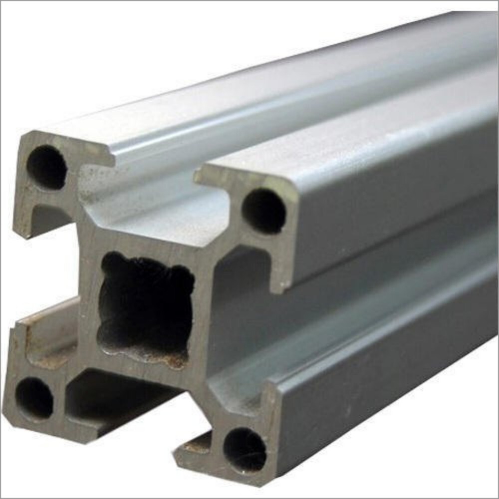 Powder Coated Aluminium Square Window Extrusion - 10 Feet Length, 4 mm Thickness, 83% Tolerance