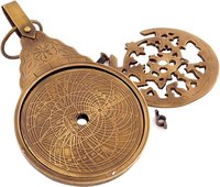 Nautical English Arabic Calendar Astrolabe Arabic Globe Navigation Astrological Calendar