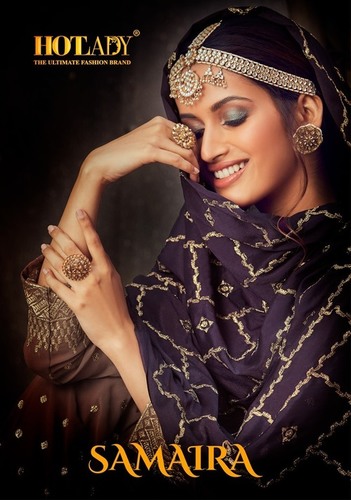 Hotlady Samaira 6161 Series Plazzo Style Heavy Designer Salwar Kameez Catalog