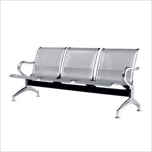 Visitor Chair Three Seater SS Panel By JYOTI EQUIPMENTS PRIVATE LIMITED