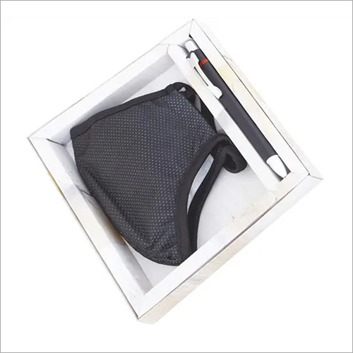 229 Metal Pen With Mask Gift Set - Metal & Cotton | Versatile Gift Set in Different Sizes, Ideal for Corporate Gifting and Personal Use