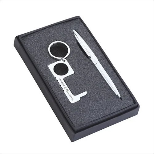 230 Metal Pen With Keychain Gift Set By SAHDEV NOVELTIES