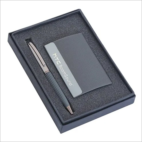 Rectangular 236 Metal Pen With Diary Gift Set