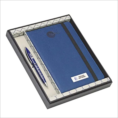 241 Executive Gift Set - Metal & Leather, Rectangular Design with Custom Sizes Available | Ideal for Corporate Gifting and Special Occasions