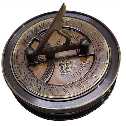 Black And Gold Antique Koem Compass