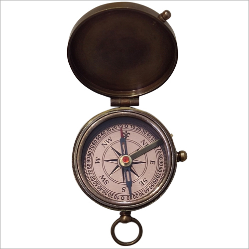 Antique Black  Flat Koem Compass