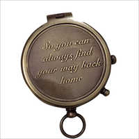Antique Brass Compass - 2 Inch, Black With Copper Finish | Acid Resistant, Lightweight, Superior Quality Design