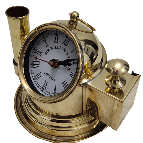 Helmet Watch With Box Pen Stand