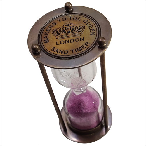 Antique Brass Sand Timer