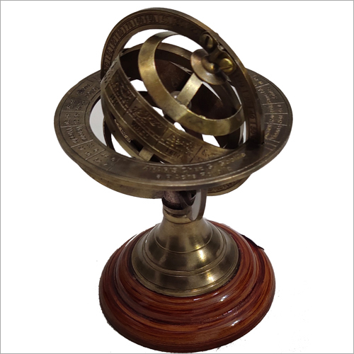 Brass Vintage Globe