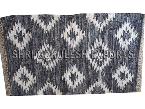 Indian Handwoven 100% Pure Cotton Rag Rug