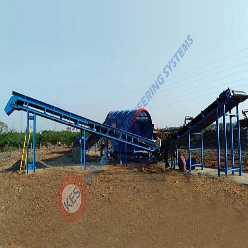 Industrial Trommel Screen - 20 Ton Per Hour, Automatic, Mild Steel Material, 440 Volt Voltage, 50 Hertz Frequency | Advanced Organic Waste Composting Solution