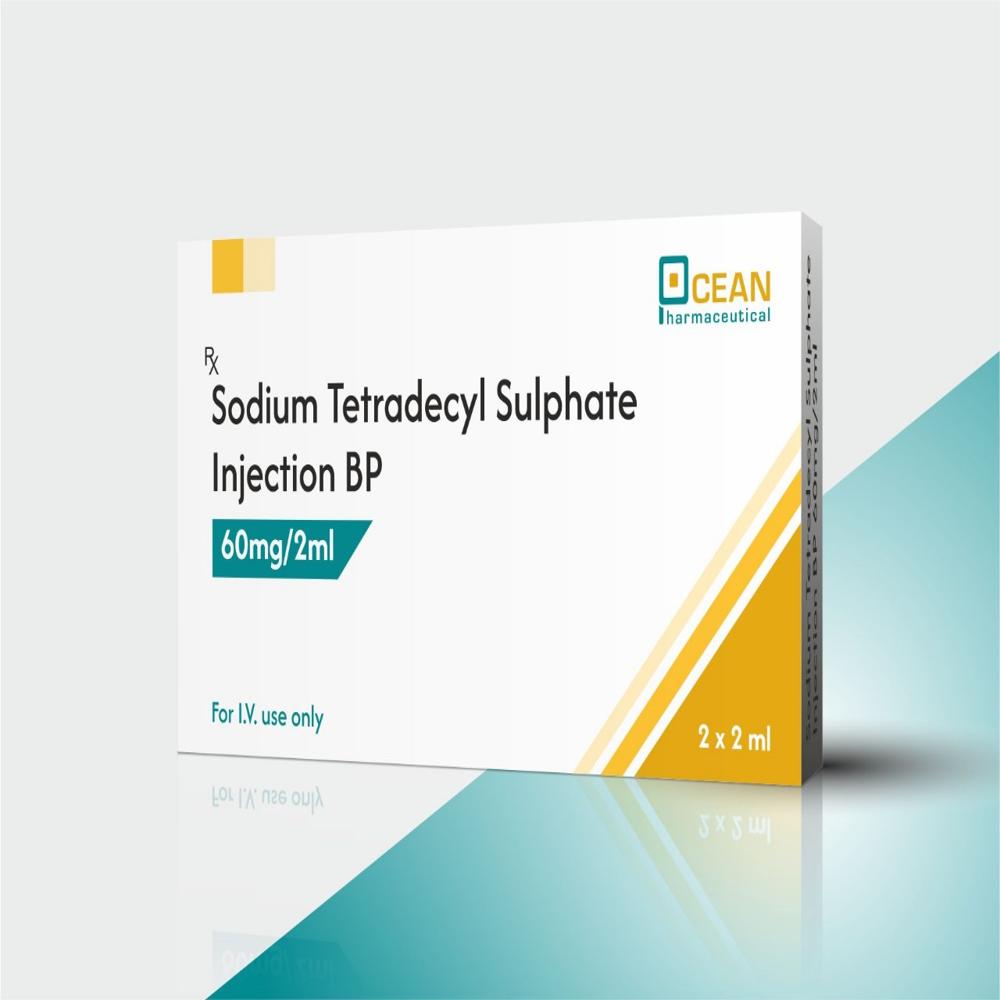 Sodium Tetradecyl Sulphate Injection 60mg/2ml