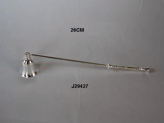 Metal Candle Snuffer Brass