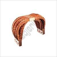 Flexible Expansion Connectors - Electrolytic Copper Foils, 0.03mm To 0.3mm Thick, Hot Press Welded Contact Areas Up To 250mm Wide And 50mm Thick, Ideal For Bus-ways, Control Panels, Transformers, Insulators, And Switchgears