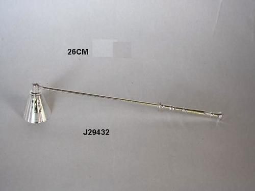 Brass Candle Snuffer With Silver Plated Good Quality