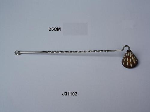 Brass Candle Snuffer With Silver Plated Good Quality