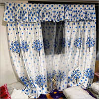 Long Crush curtain with net
