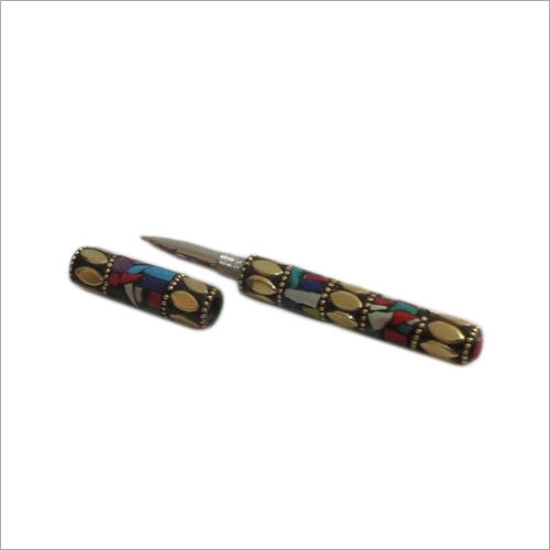 Different Metal Stone Work Decorative Pen