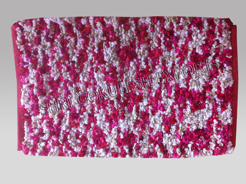 Indian Handmade Natural 100% Cotton Shaggy Carpets