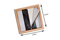Kidken Montessori Fastening Frames | Montessori Dressing Frames | Early Childhood Development Toys (Jacket Zip)