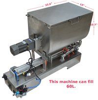 Paste Filling  Machine with Stirrer