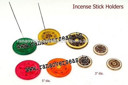 Wooden Colored Antique Incense Plates