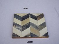 Mother of pearl Inlay coaster