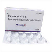 Mefanamic acid 250 mg & Drotaverine Hcl 80 mg Tablets