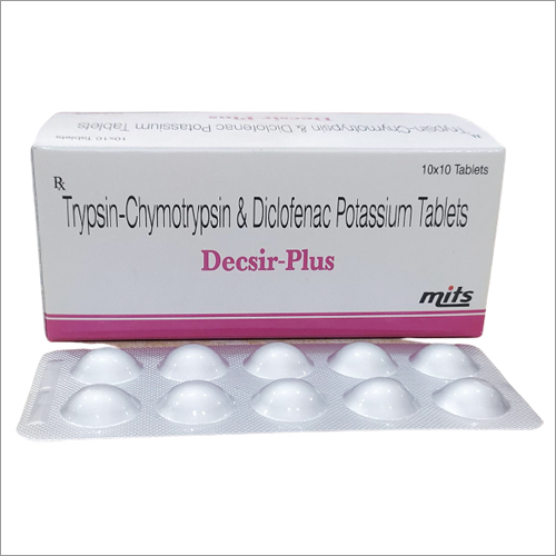 Trypsin Chymotrypsin & Diclofenac Pottasium Tablets