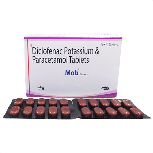 Diclofenac Potassium 50 mg & Paracetamol 325 mg Tablets