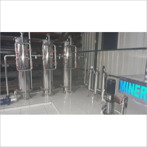 Stainless Steel Mineral Water Plant