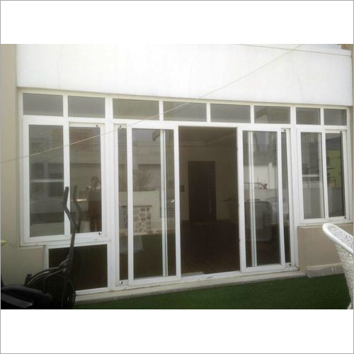UPVC Glass Partition Door