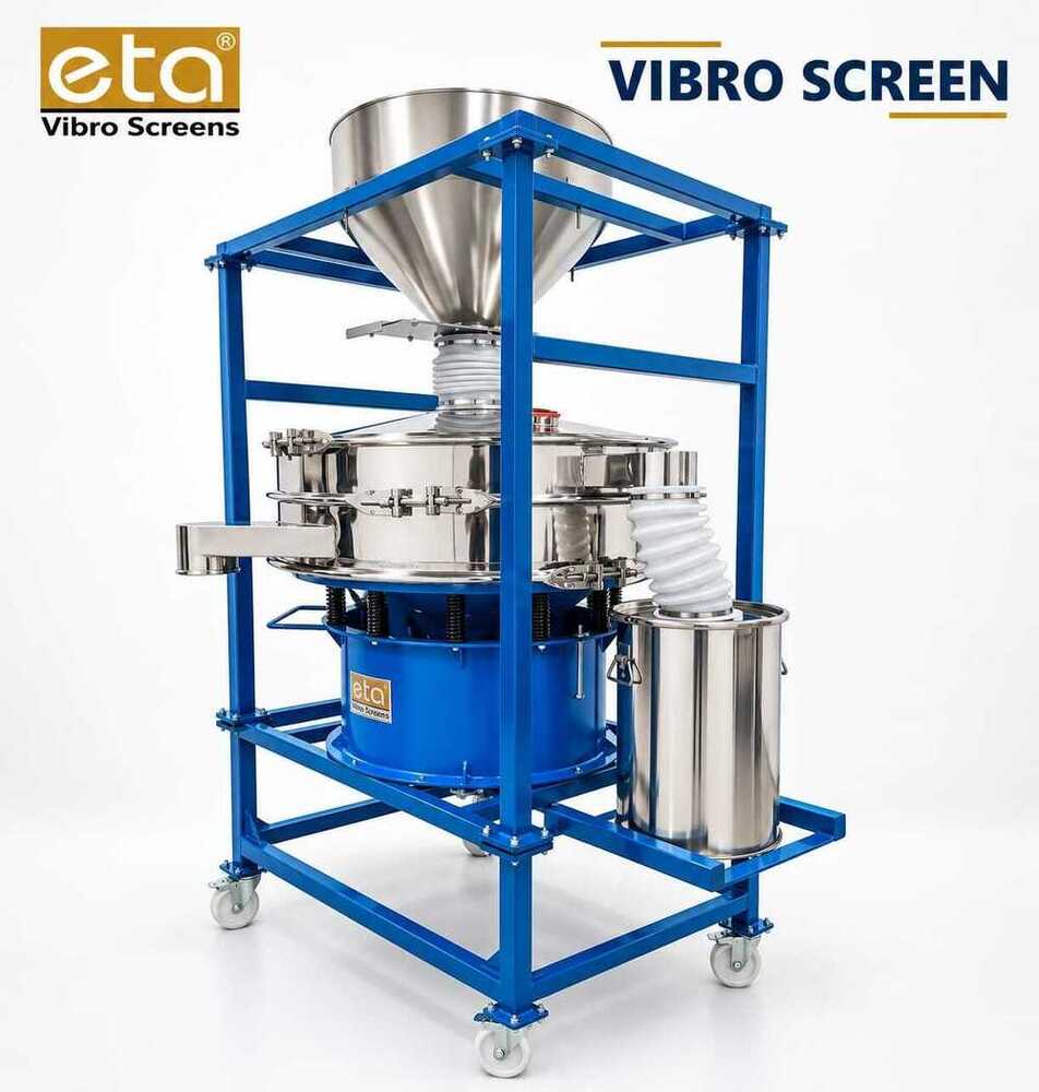 Vibro Screen - Color: Blue And Silver