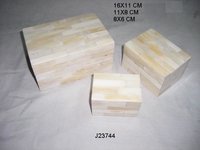 Bone Inlay Jewelry Box