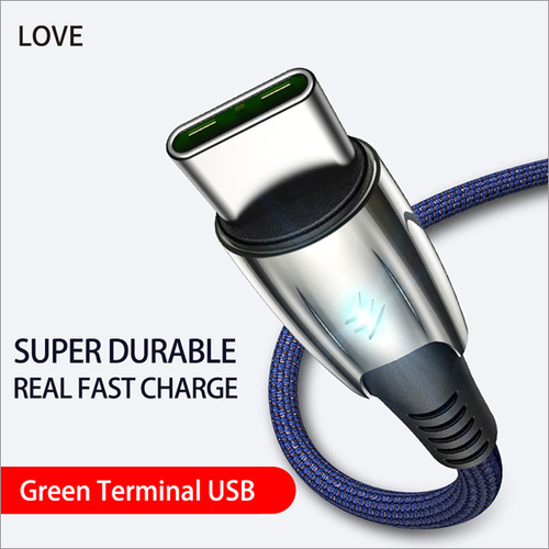 Green Terminal USB Cable By PANDA