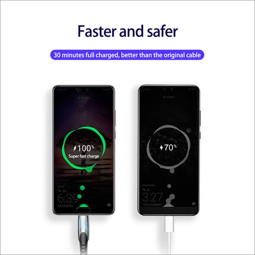 30 Minutes Full Charged Usb Wire Length: 1.2  Meter (M)