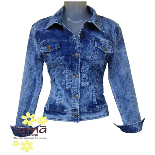 Denim Damaging Jacket