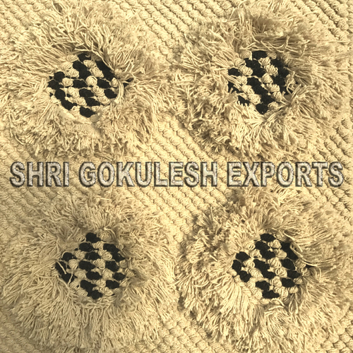 Hot Selling Rectangular Shape Indian Cotton Shaggy Carpets