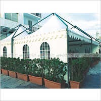 Steel Tent Pagoda - Color: White