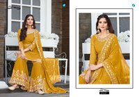 Your Choice Zaraa Georgette Designer Salwar Suit With Sharara Catalog