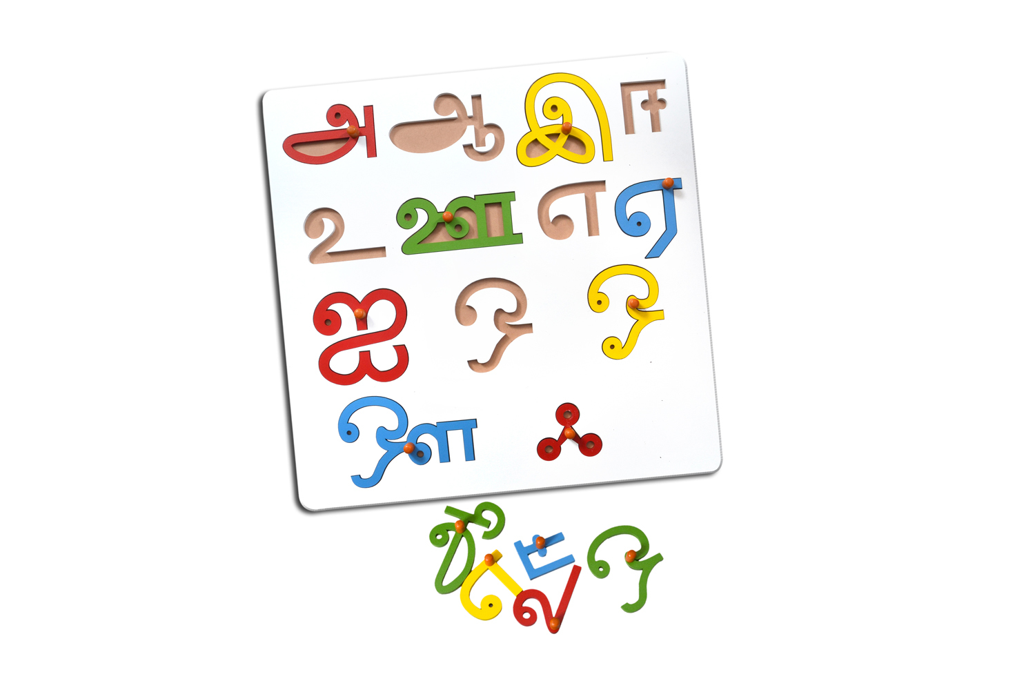 Kidken Alphabet board - Tamil - Vowels