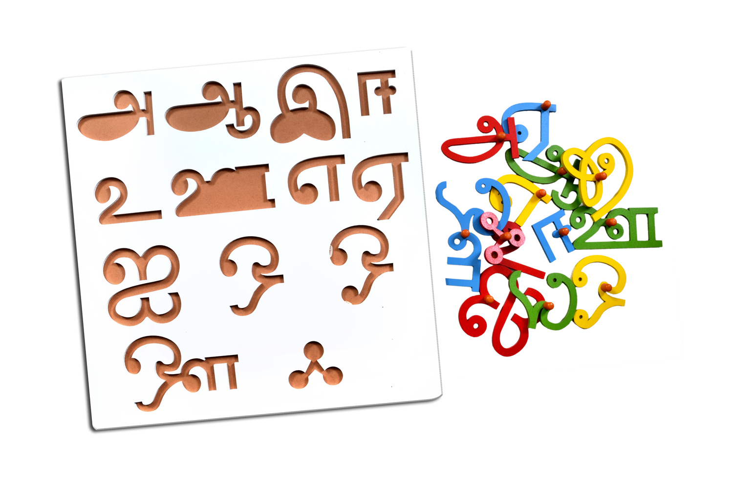 Kidken Alphabet board - Tamil - Vowels
