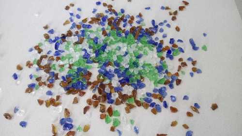 Crushed crumb Glass Chips For Terrazzo design and tiles firepit