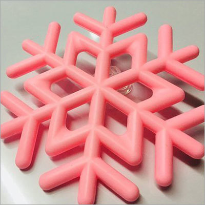 Silicone Snowflake Coasters - Cups Mat Application: Industrial