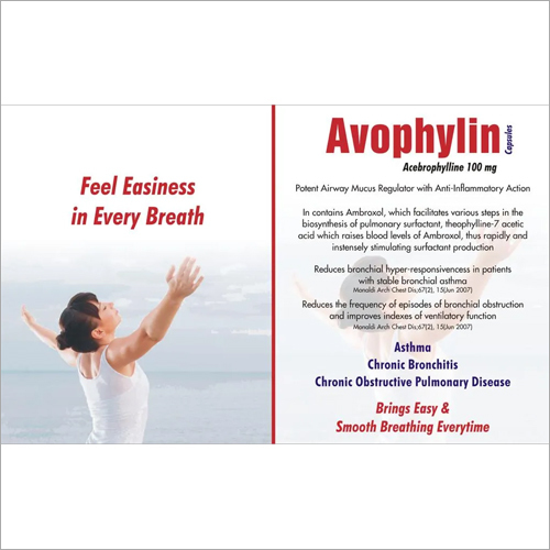 100 mg Acebrophyline Capsules