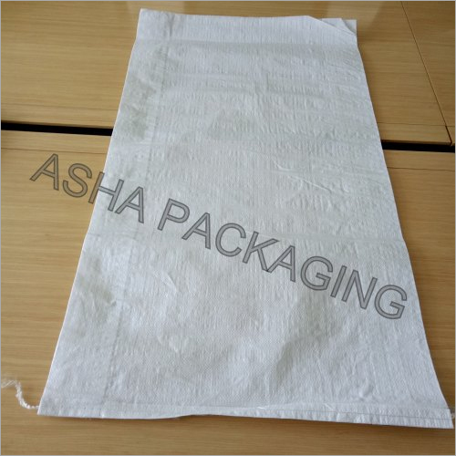 White PP Woven Bag